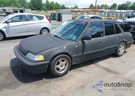 1990 Honda Civic Lx from USA, damaged, VIN 1HGED3552LA073094